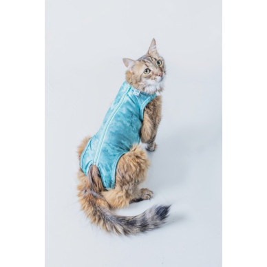 Haina Postoperatorie pentru Pisici DRY LIGHT SUPREME CAT Verde nr. 2 (3–3,8 kg), Pet Med